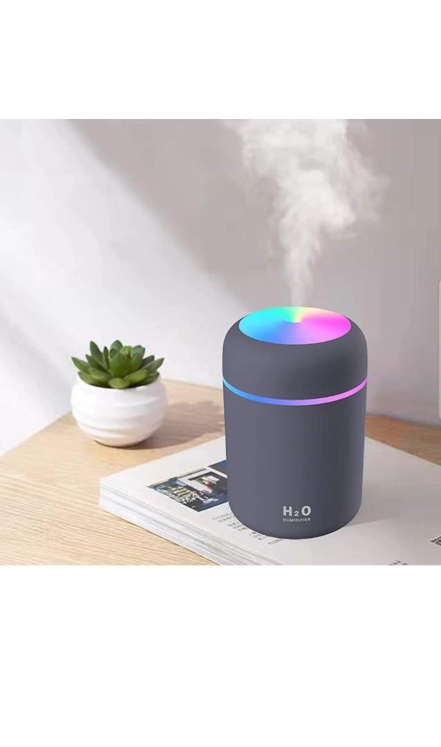Mini USB Ultrasonic Cool Mist Humidifier with LED Night Light